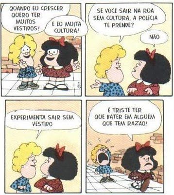 quino mafalda cultura razão